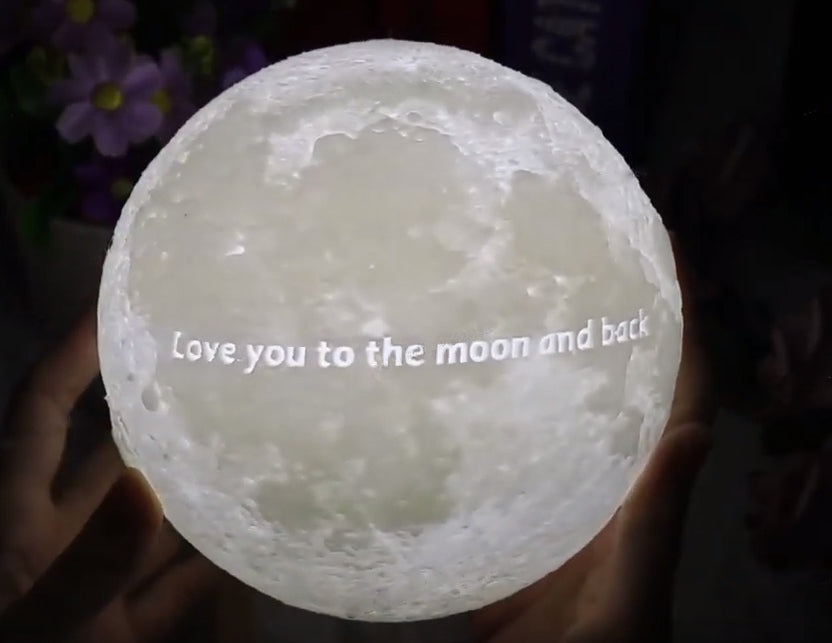 Custom Photo Moon Lamp, view 8