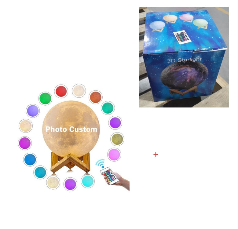 Custom Photo Moon Lamp, view 7